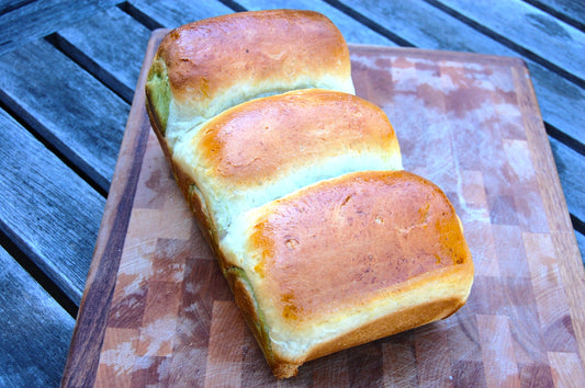 Matcha Hokkaido Milk Bread