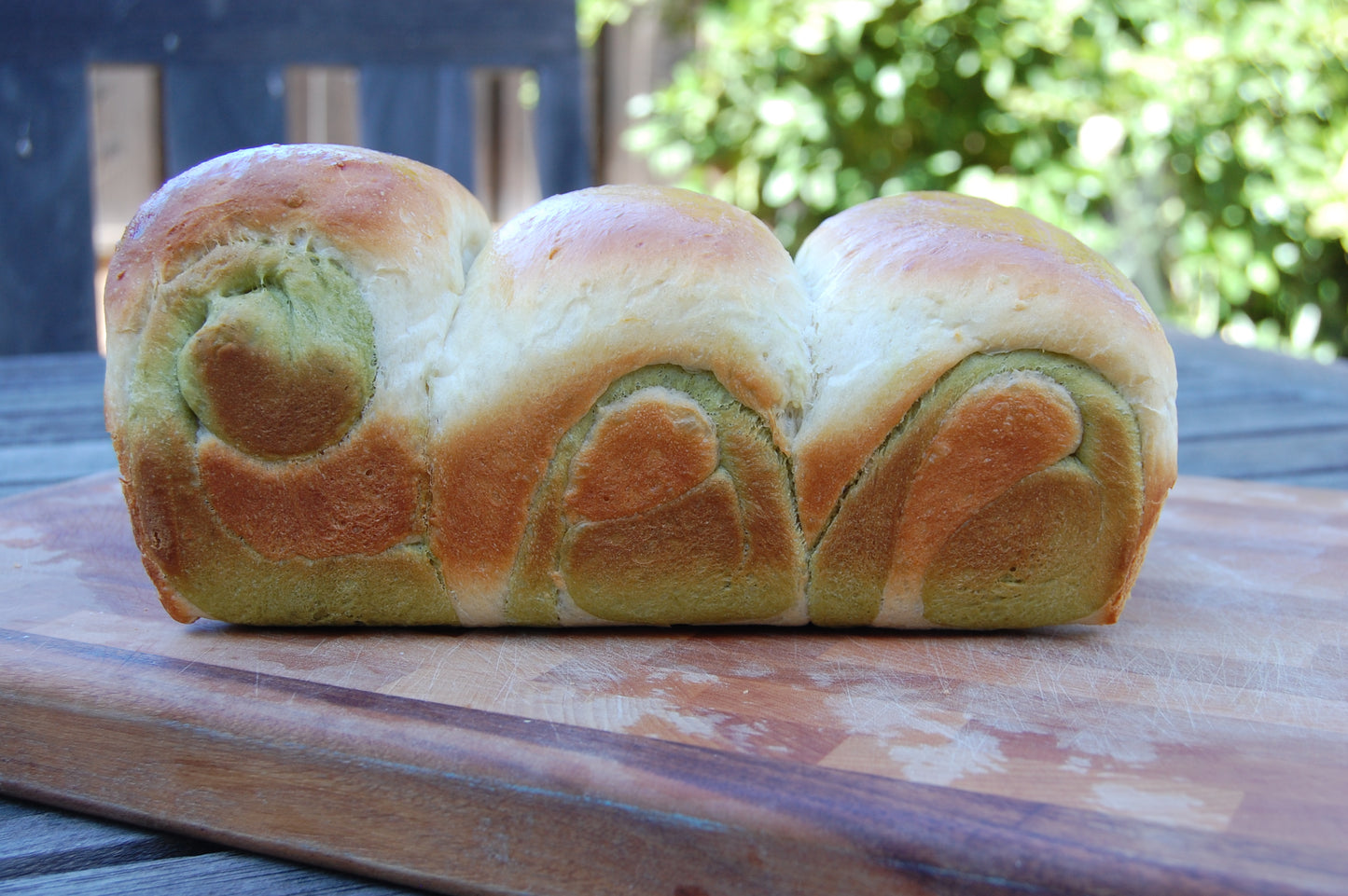 Matcha Hokkaido Milk Bread
